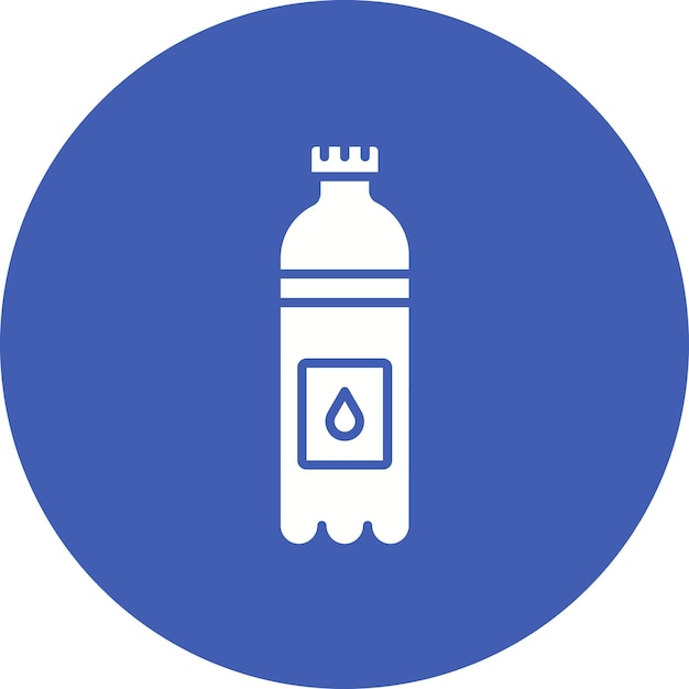 Bottle Vector Illustration Style