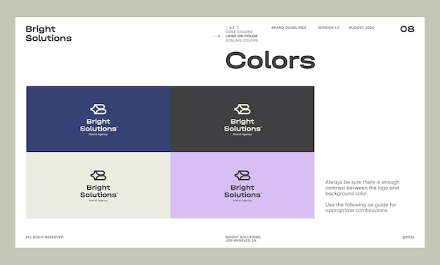 Vector brand identity guideline template to create visual identity of your company