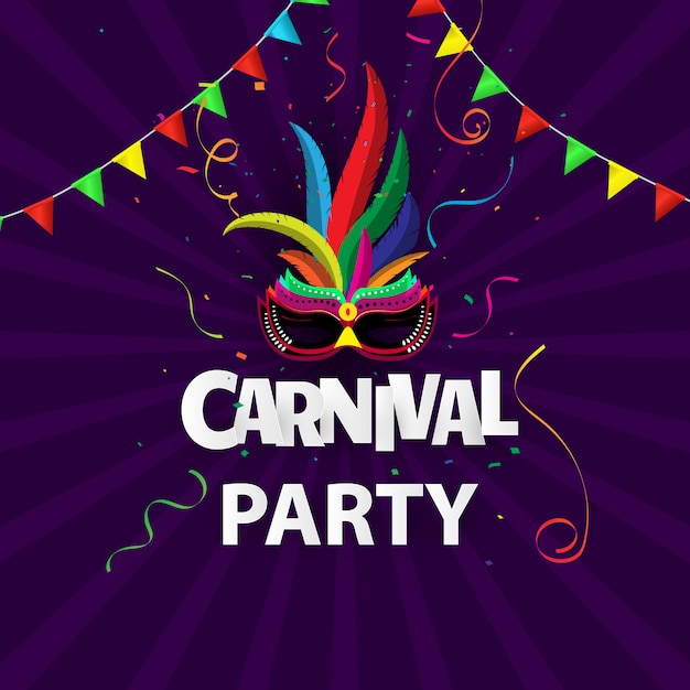 Brazilian carnival background 