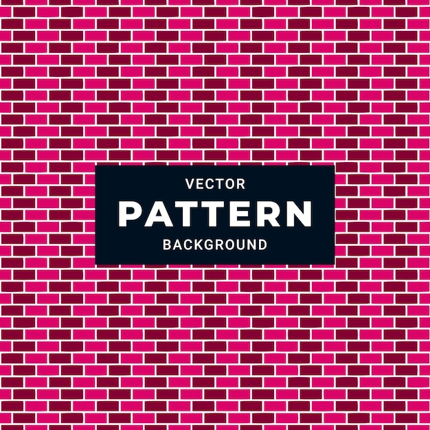 Vector brick pattern vector illustration background