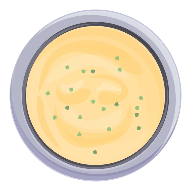 국물 크림 수프 아이콘 만화 벡터 야채 접시 카레 음식