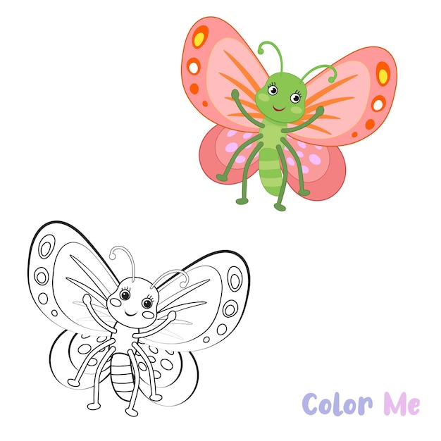 Bug Childrens color sheets printable