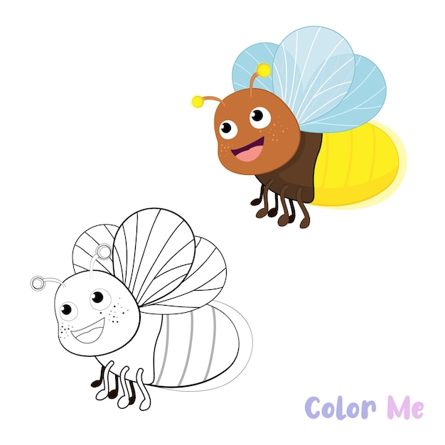 Bug Childrens color sheets printable