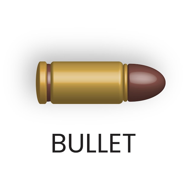 Vector bullet logo