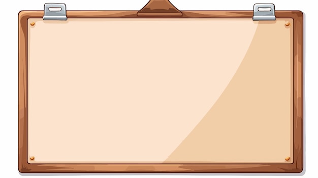 Vector bulletin board vector illustration on transparent background