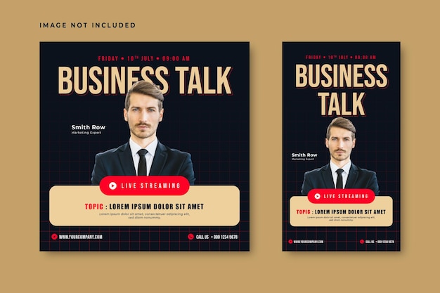 business consultant instagram Post Templates