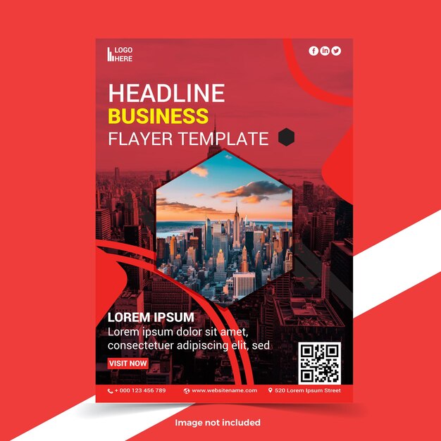 Business flyer template