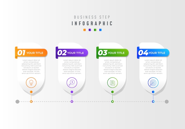 Business infographics illustration