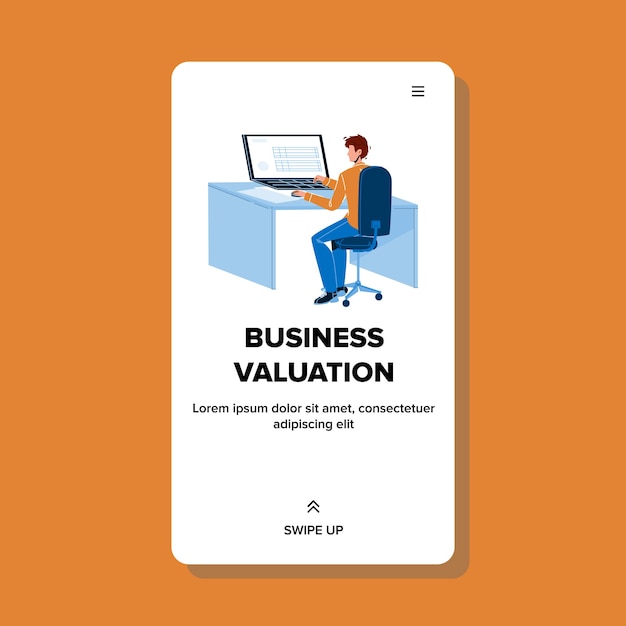 Business Valuation Service Employee Man