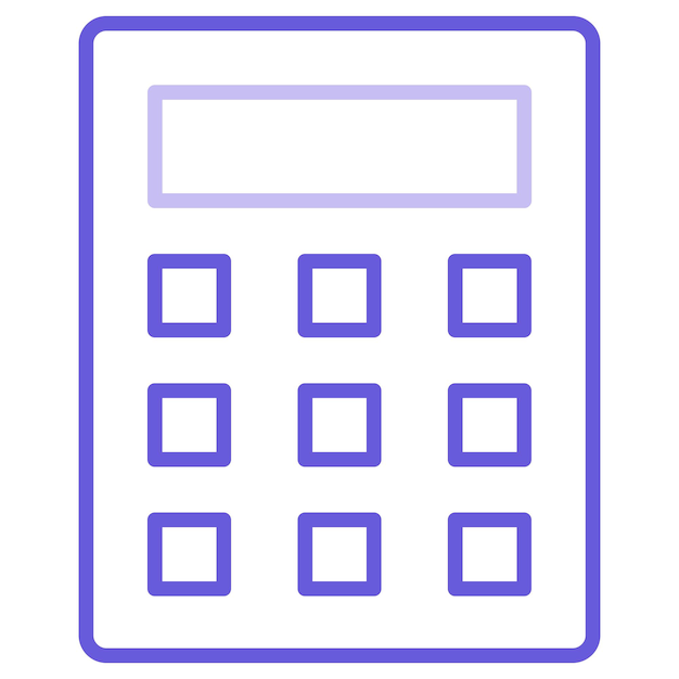 Calculator Vector Illustration