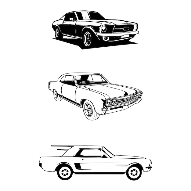 car silhouette design