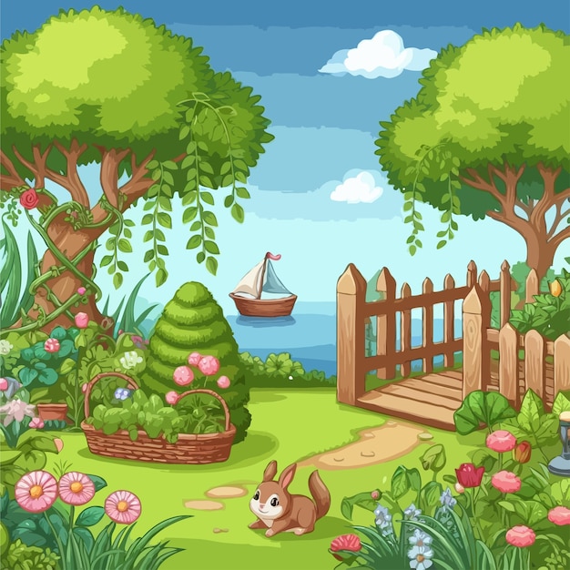 cartoon Background design