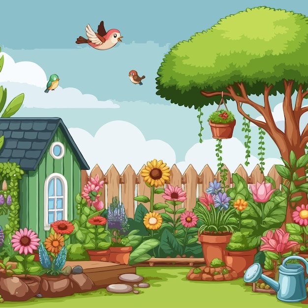 cartoon Background design