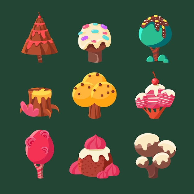 Сборник мультфильмов Sweet Candy Land. иллюстрация