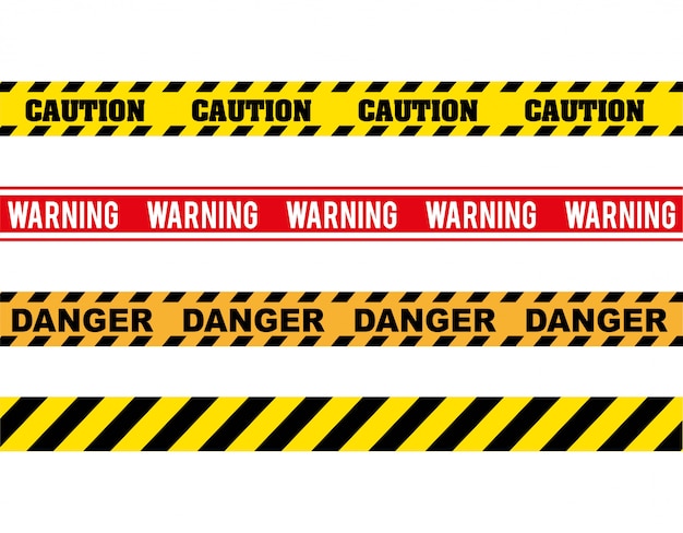 caution design over white background vector illustration 