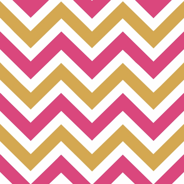 Vector a chevron pattern with a gold stripe