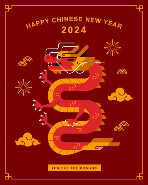 Chinese new year elements Vector illustration