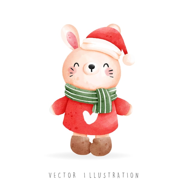 Christmas animal, Christmas Vector illustration