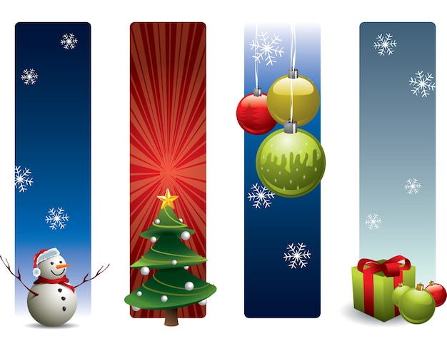 Christmas banners