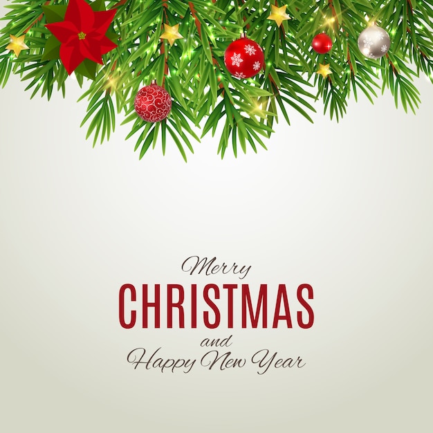 Christmas holiday greeting design