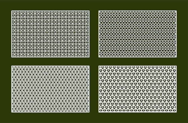 Circle Pattern Frames For Cnc Laser Cutting