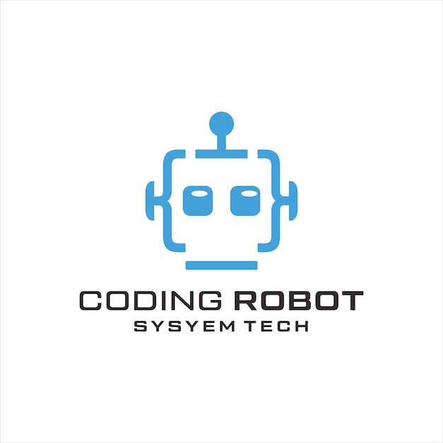 Coding robot logo