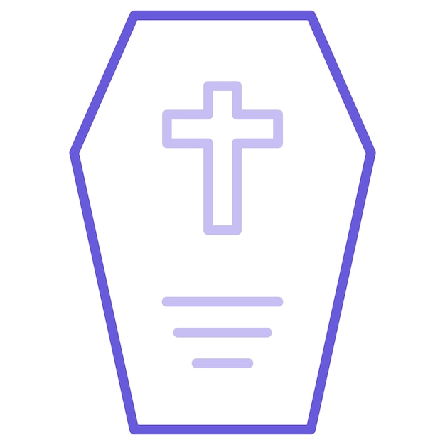 Coffin Vector Illustration