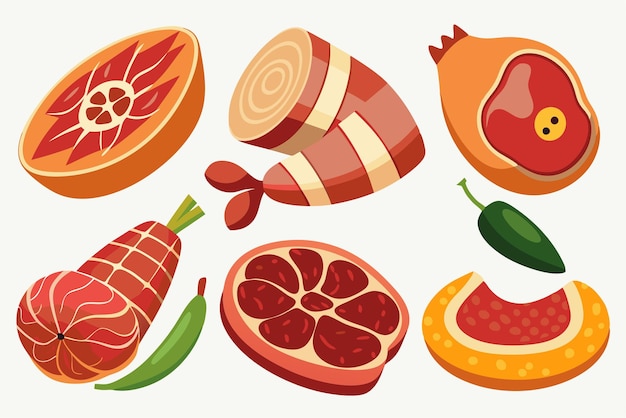 Vector フルーツや野菜の画像のコレクション