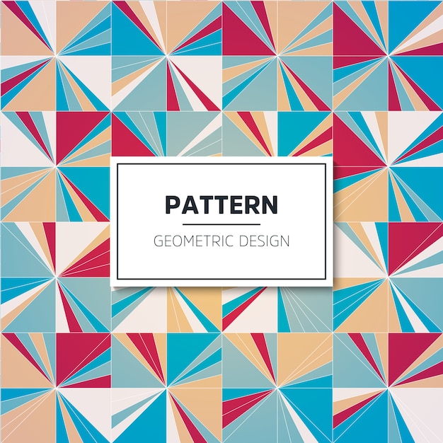 color pattern. Geometric background