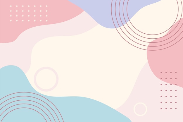 Vector colorful abstract background in flat design