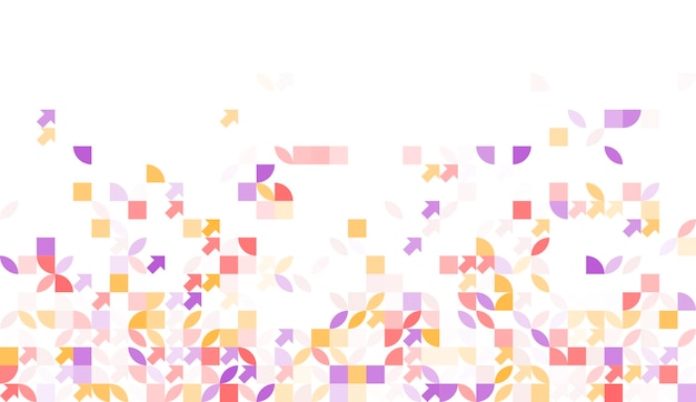 Vector a colorful background with a square pattern