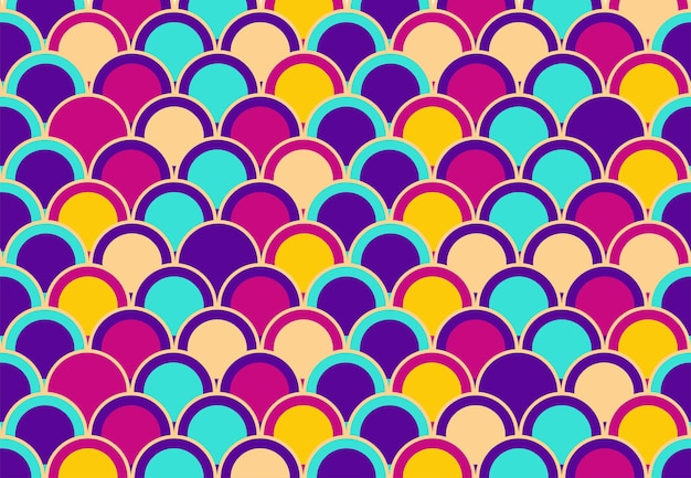 Colorful geometric background Vector illustration