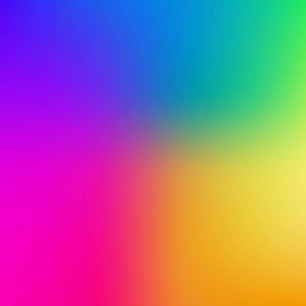 Colorful gradient mesh background in vibrant rainbow colors Light editable soft color vector illustration