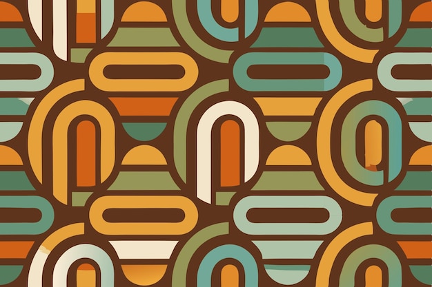 a colorful pattern with the letter n and the letter n