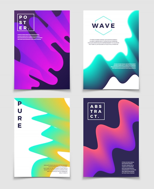 Colorful twisted shapes minimal covers