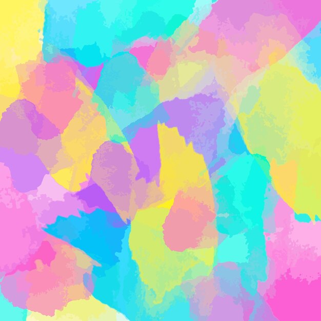 Colorful watercolor background Watercolor wallpaper Bright background