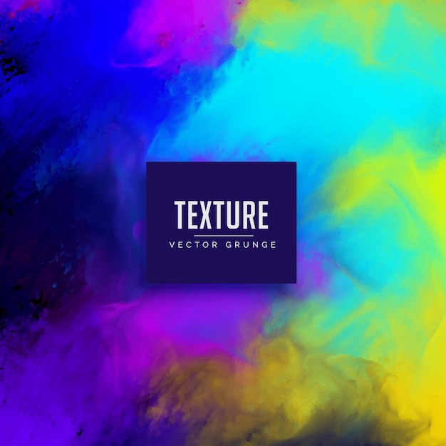 Colorful watercolor texture background design