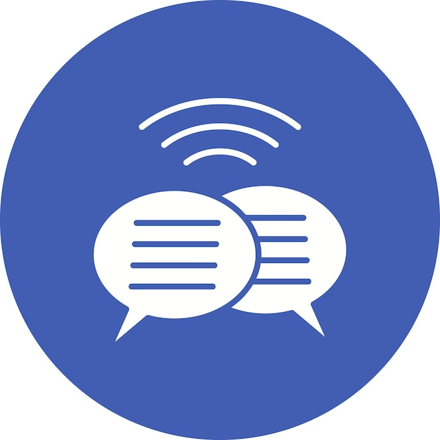 Vector communication icon vector image can be used for internet of things