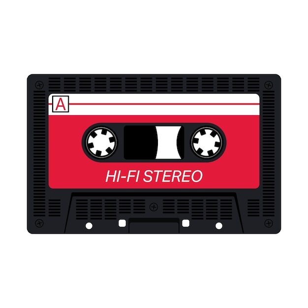 Compact audio cassette