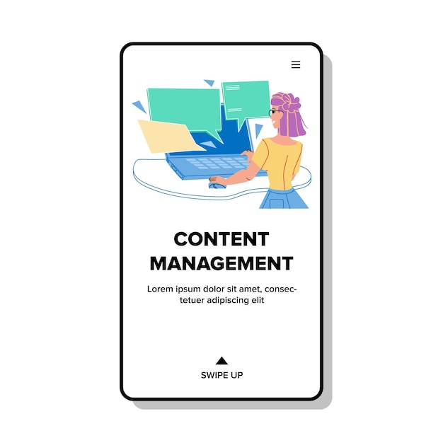 Content management vector