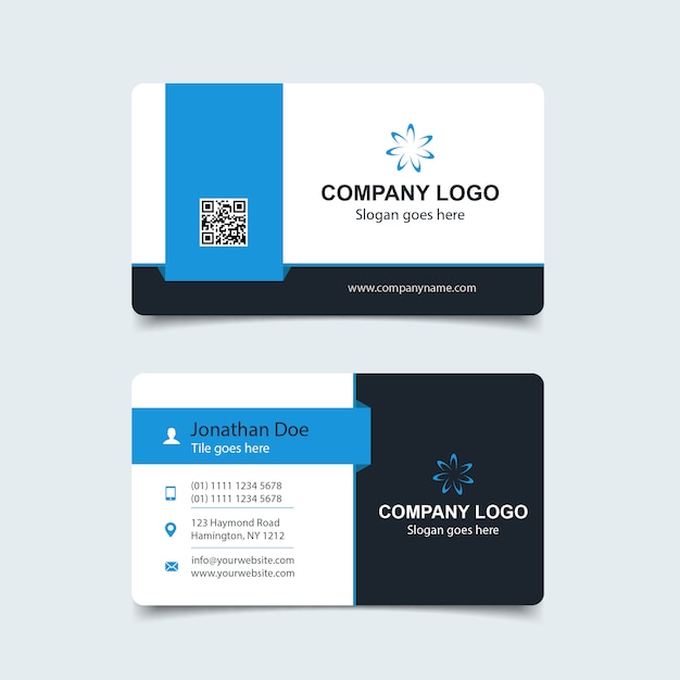 corporate business card