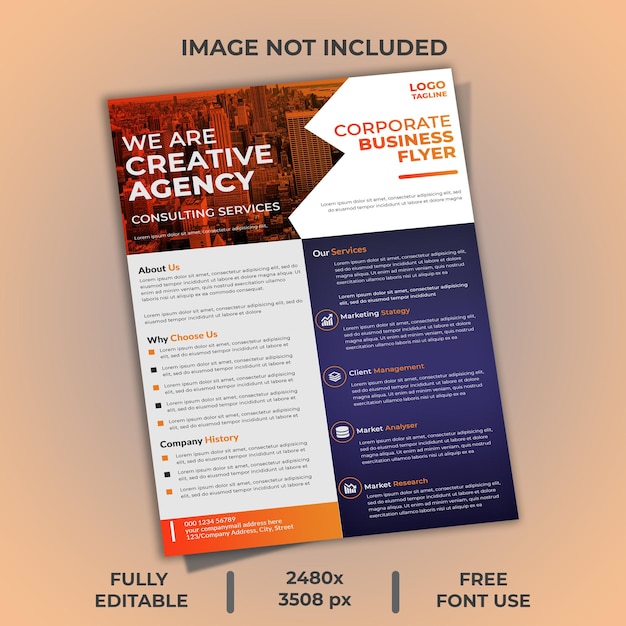 Corporate Business Flyer Template