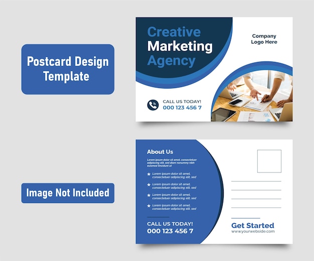 Corporate and Business Postcard Design Templates