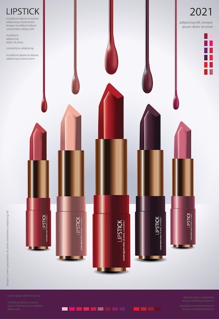 Cosmetic Lipstick poster