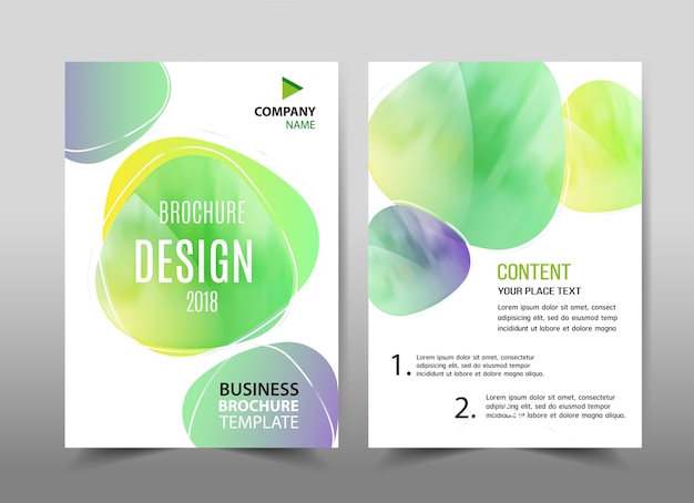 Cover business template design layout vector illustration.