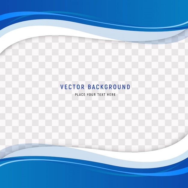 Creative blue business brochure background