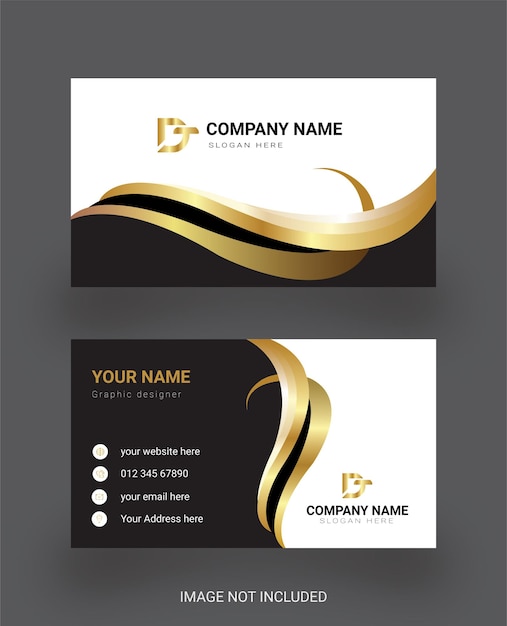 Creative coorporate business card Template modern and Clean design