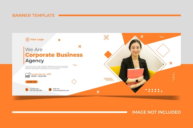 Vector creative corporate business banner template design