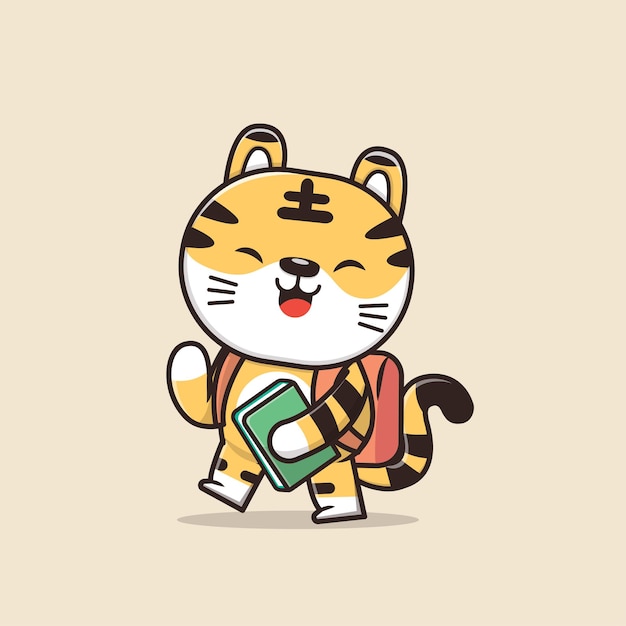 Cute Animal Tiger character