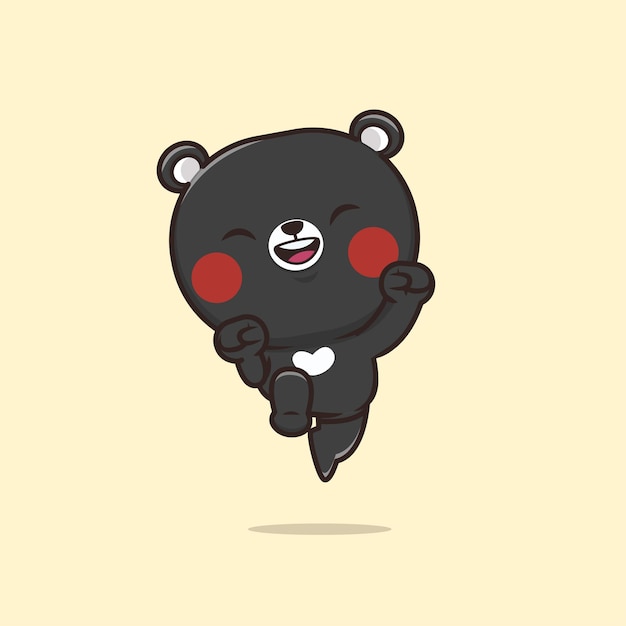 Cute Animal Wildlife Bear illustration